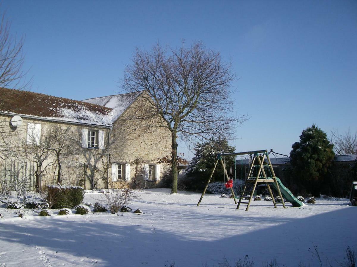 La Ferme Le Merger Bed & Breakfast La Ferte-Gaucher ภายนอก รูปภาพ